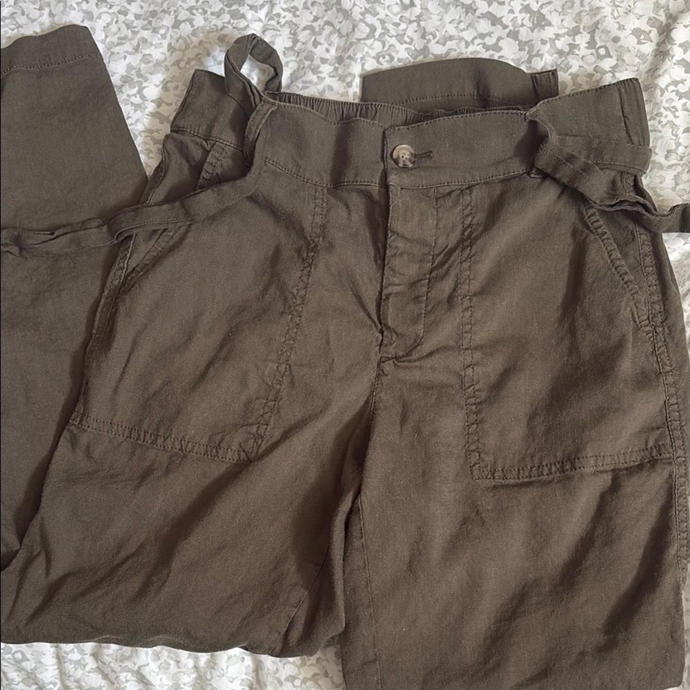 Lou & Grey Olive Green Cargo Pants